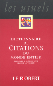 CITATIONS DU MONDE POCHE