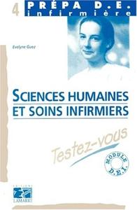 SCIENCES HUMAINES ET SOINS INFIRMIERS TESTEZ VOUS