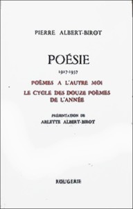 POEMES A L'AUTRE MOI, LE CYCLE DES DOUZE POEMES DE L'ANNEÉ POESIE 1927-1937