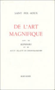 DE L'ART MAGNIFIQUE