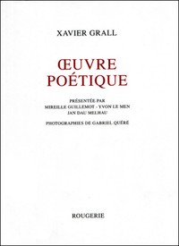 OEUVRE POÉTIQUE