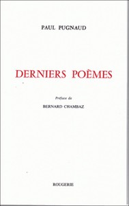 DERNIERS POEMES