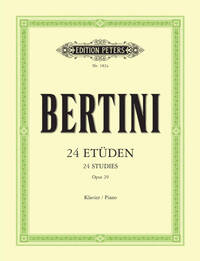 HENRI BERTINI : 24 ETUDES OPUS 29 - PIANO