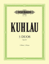 DUOS(3) OP.80  FLUTE TRAVERSIERE