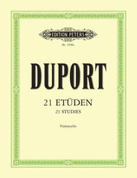 ETUDES(21) VIOLONCELLE