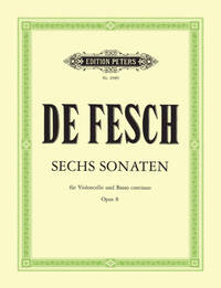 SONATEN(6) OP.8  VIOLONCELLE