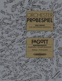 TEST PIECES FOR ORCHESTRAL AUDITIONS BASSON