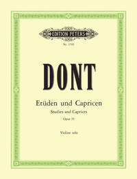 STUDIEN(18) OP.35 VIOLON