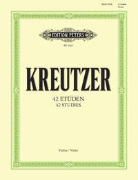 RUDOLF KREUTZER : 42 ETUDES (CAPRICES) - VIOLON