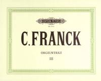 ORGELWERKE 3 CHORALE(3) ORGUE