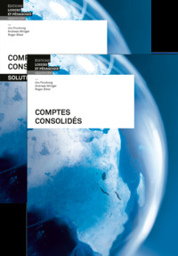 COMPTES CONSOLIDES PACK LIVRE + SOLUTIONS