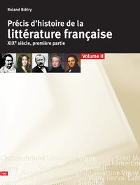 Précis d histoire de la littérature française du XIXe - volume 2