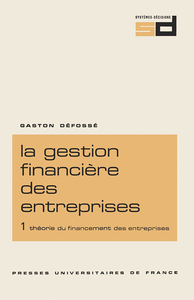 GESTION FINANCIERE DES ENTREPRISES