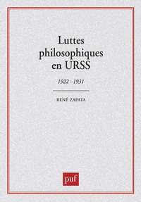 LUTTES PHILOSOPHIQUES EN URSS