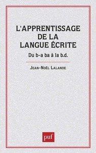 APPRENTISSAGE DE LA LANGUE ECRITE