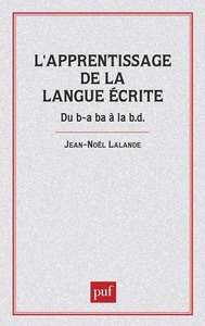 Apprentissage de la langue écrite