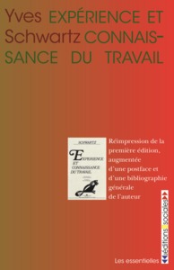 EXPERIENCE ET CONNAISSANCE DU TRAVAIL