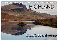 HIGHLAND, Lumières d'Ecosse (Calendrier mural 2027 DIN A4 vertical), CALVENDO calendrier mensuel