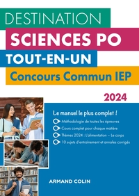 DESTINATION SCIENCES PO - CONCOURS COMMUN IEP 2024 - TOUT-EN-UN