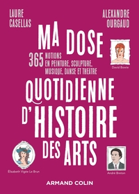 MA DOSE QUOTIDIENNE D'HISTOIRE DES ARTS - 365 NOTIONS EN PEINTURE, SCULPTURE, MUSIQUE, DANSE ET THEA