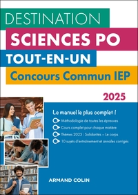 DESTINATION SCIENCES PO - CONCOURS COMMUN IEP 2025 - TOUT-EN-UN