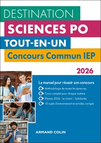 DESTINATION SCIENCES PO - CONCOURS COMMUN IEP 2026 - TOUT-EN-UN