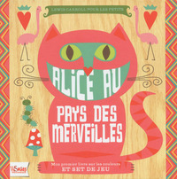 Coffret Alice au pays des mervielles - Mon premier livre sur les couleurs et set de jeu