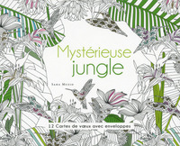 MYSTERIEUSE JUNGLE - 12 CARTES DE VOEUX AVEC ENVELOPPES