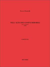 NELL'ALTO DEI GIORNI IMMOBILI MUSIQUE D'ENSEMBLE