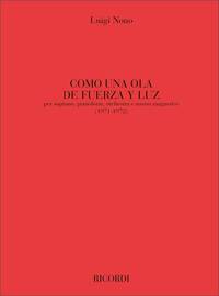 COMO UNA OLA DE FUERZA Y LUZ