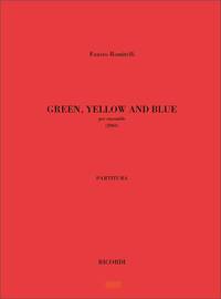 GREEN YELLOW AND BLUE MUSIQUE D'ENSEMBLE