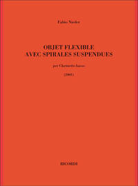 OBJECT FLEXIBLE AVEC SPIRALE SUSPENDUES CLARINETTE