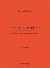 GRAN DUO CONCERTANTE MUSIQUE D'ENSEMBLE