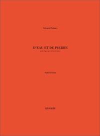 D'EAU ET DE PIERRE MUSIQUE D'ENSEMBLE