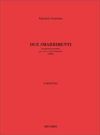 DUE SMARRIMENTI