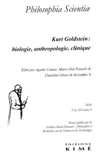 PHILOSOPHIA SCIENTIAE VOL. 28/3 - KURT GOLDSTEIN, LE MILIEU ET LA CLINIQUE