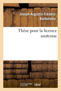THESE POUR LA LICENSE SOUTENUE - AD EXHIBENDUM, JUS ROMANUM
