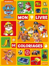 Pat' Patrouille-Mon livre de coloriages NED