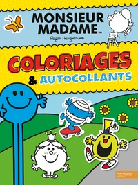 MONSIEUR MADAME-COLORIAGES ET AUTOCOLLANTS