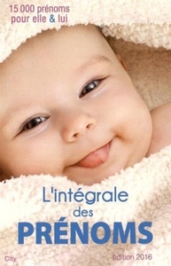 L INTEGRALE DES PRENOMS 2015-2016