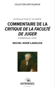 COMMENTAIRE DE LA CRITIQUE DE LA FACULTE DE JUGER