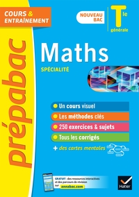 Prépabac Maths (spécialité) Tle générale  - Bac 2023