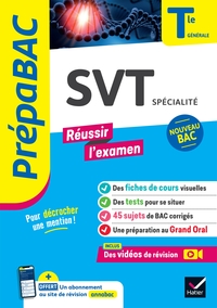 SVT Tle générale (spécialité) - Prépabac Réussir l'examen - Bac 2024