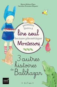 COFFRET PREMIERS LIVRES A LIRE SEUL 3 AUTRES HISTOIRES DE BALTHAZAR NIVEAU 3 PEDAGOGIE MONTESSORI