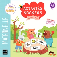 ACTIVITES STICKERS - VOCABULAIRE GRANDE SECTION