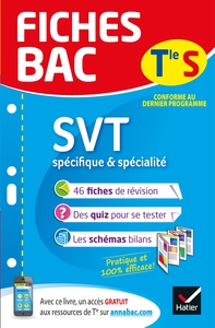 Fiches bac SVT Tle S (spécifique & spécialité)