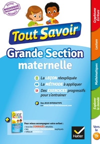 Tout Savoir Grande Section Maternelle - Tout en un