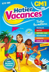 Cahier de vacances 2019 du CM1 vers le CM2 9/10 ans