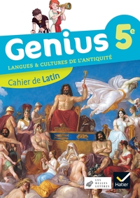 Latin, Génius Les Belles Lettres 5e, Manuel-cahier de l'élève