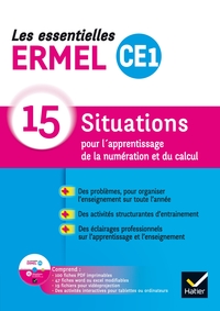 Les Essentielles ERMEL - Maths CE1 Éd. 2017 - Guide + CDRom